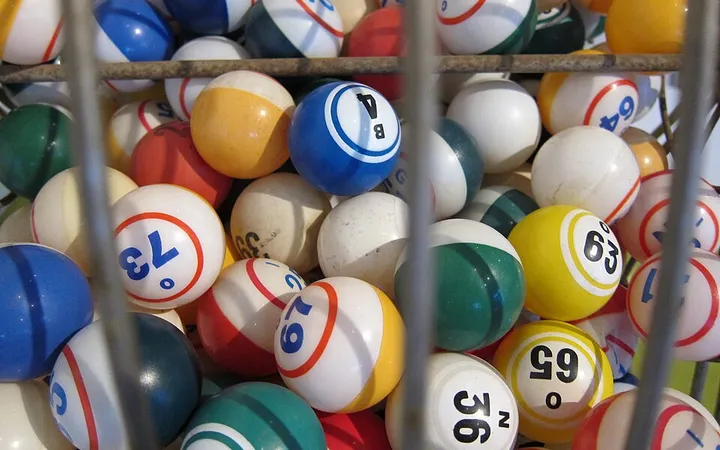 Numbered balls in a bingo drum